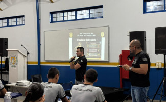 Polícia Civil do Tocantins realiza ação de prevenção ao Bullying e Ciberbullying para alunos do Colégio Militar de Paraíso