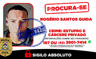 Polícia Civil cumpre mandado de prisão contra investigado por estupro e cárcere privado em Miracema