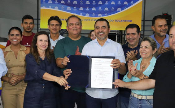 Em comemoração aos 56 anos de Guaraí, governador Wanderlei Barbosa entrega ginásio poliesportivo e reforça segurança no trânsito