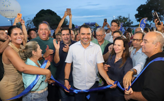 Em comemoração aos 56 anos de Guaraí, governador Wanderlei Barbosa entrega ginásio poliesportivo e reforça segurança no trânsito