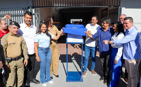 Governador Wanderlei Barbosa reafirma compromisso com a educação ao entregar reforma de colégio militar, no valor de R$ 3,2 milhões, em Colinas 