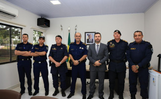 SSP realiza visitas institucionais a forças de segurança para alinhamento de ações conjuntas