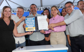 Governador Wanderlei Barbosa assina Ordem de Serviço para construção do portal de Taquaruçu e pavimentação da via de acesso ao distrito, fortalecendo o turismo regional