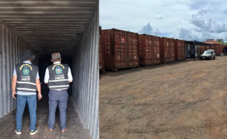 Ação fiscal identifica depósito de pneus em situação fiscal irregular