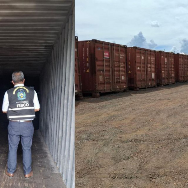 Ação fiscal identifica depósito de pneus em situação fiscal irregular