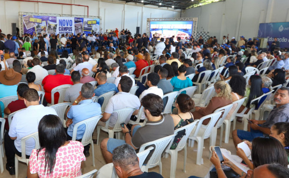 Em Augustinópolis, governador Wanderlei Barbosa autoriza construção de câmpus da Unitins com investimento de R$ 25 milhões