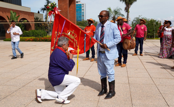 Governo do Tocantins promove recepção à Folia do Divino no Palácio Araguaia, em Palmas