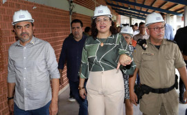 Governador Wanderlei Barbosa fortalece a educação e amplia benefícios a estudantes com reforma do Colégio Militar em Augustinópolis