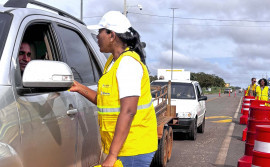 Governo do Tocantins realiza operação integrada na TO-080 com foco em segurança viária