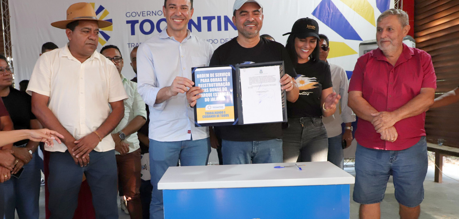 Governador Wanderlei Barbosa autoriza investimento na infraestrutura turística das Dunas do Jalapão 