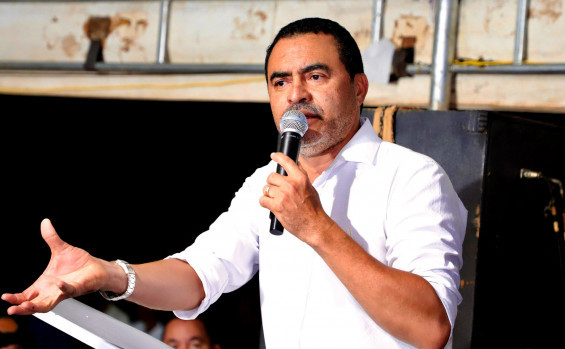 Governador Wanderlei Barbosa destacou que a pavimentação da TO-387 atende a uma demanda histórica da população e marca uma nova fase de desenvolvimento para o sudeste tocantinense - Antonio Gonçalves/Governo do Tocantins