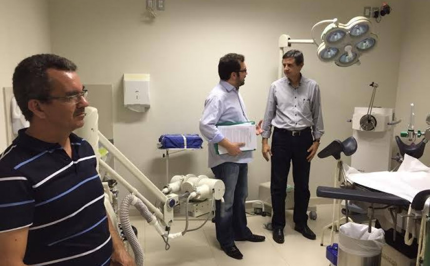 Visita do Secretário à Clinica Oncorradium