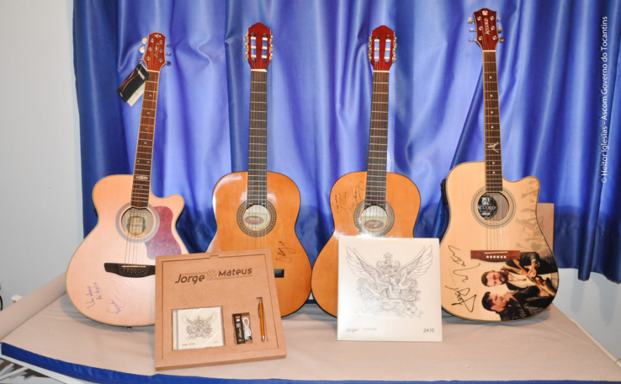 Hospital recebeu também doações de artistas famosos e de renome nacional como Fernando e Sorocaba, Jorge e Mateus e Gusttavo Lima