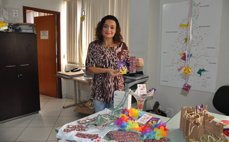 Valéria Ribeiro explica que campanha estadual de prevenção às DST distribuirá mais de 740 mil preservativos