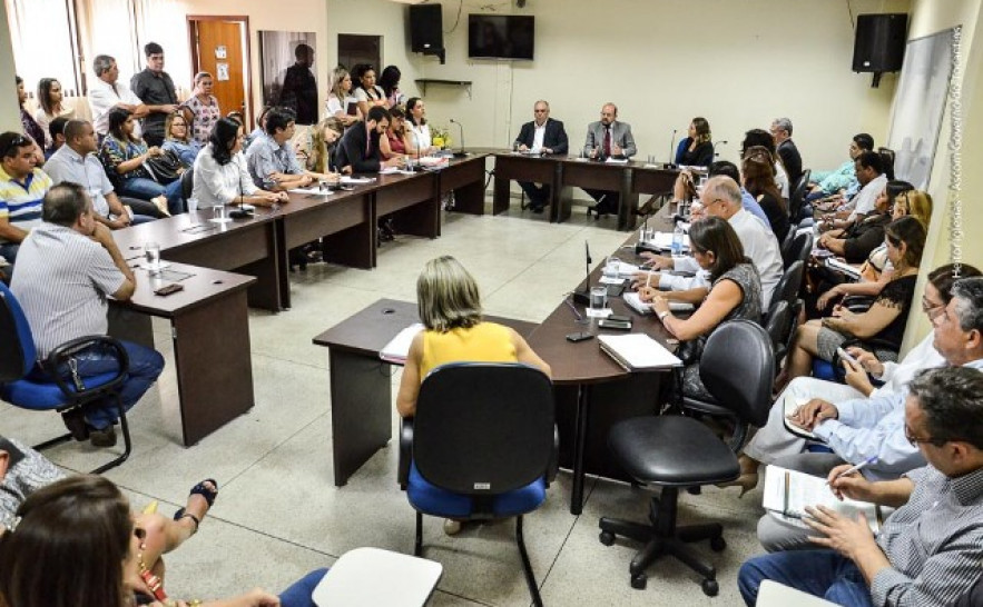 Todos os diretores das 19 unidades hospitalares do Estado participaram da reunião