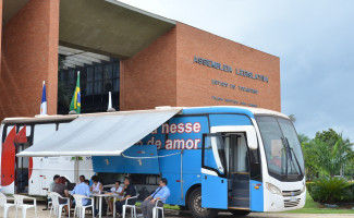 Unidade Móvel do Hemocentro realiza coleta na Assembleia Legislativa
