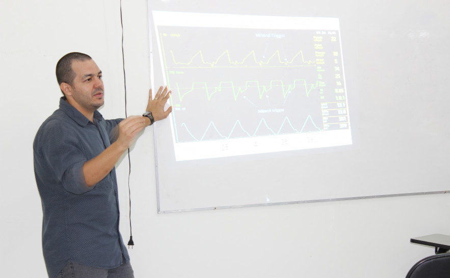 A capacitação foi ministrada pelo fisioterapeuta e mestre Geovane Rossone