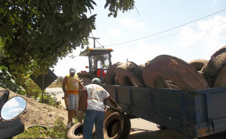 Recolhimento de pneus inservíveis pode prevenir criadouros do Aedes 