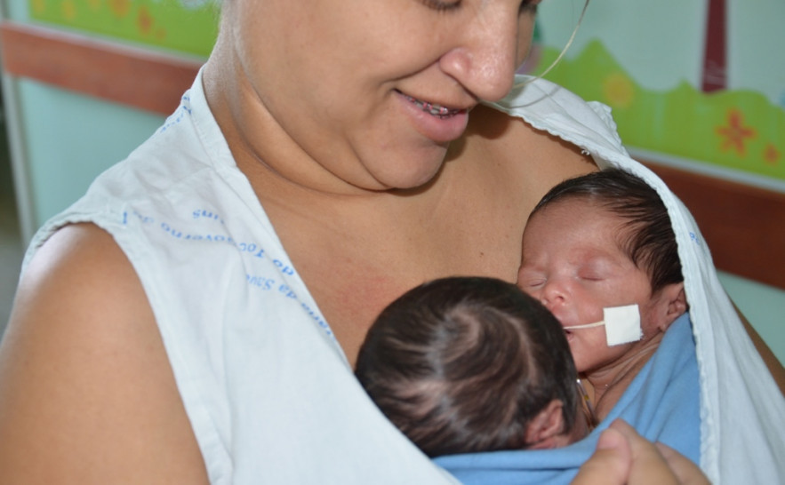 Maternidade oferece Método Canguru 