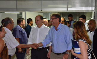 Ministro anuncia recursos para a Saúde, visita HGP e entrega nova sede do SVO 