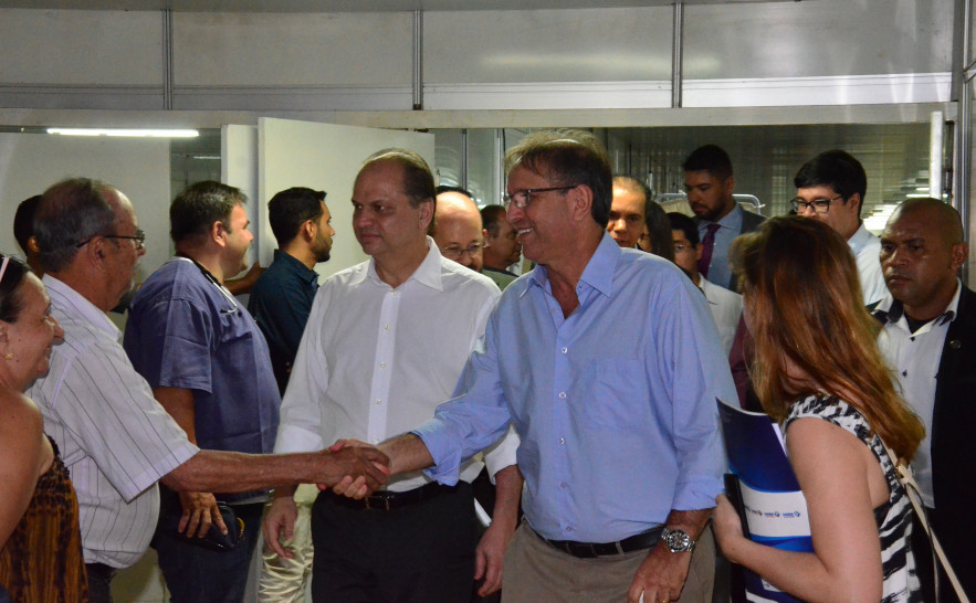 Governador, ministro e secretário de Saúde visitaram o HGP 