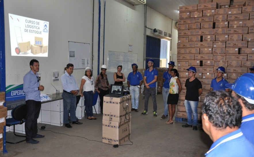 Diretor do Estoque Regulador, Jeovã Miranda, falou da importância do conhecimento ser aplicado e compartilhado