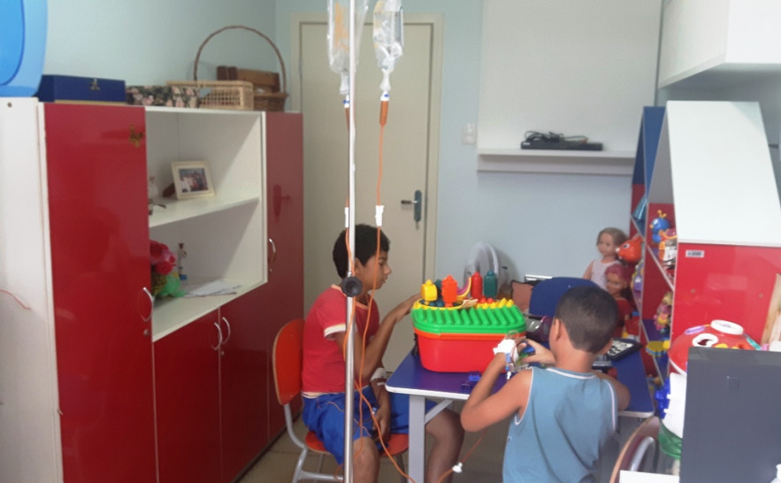Brinquedoteca foi ampliada para melhor atender pacientes
