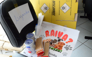 Estado fornece kits para campanha contra raiva animal
