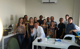 Estado capacita profissionais sobre manutenção de microscópios
