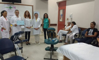 Projeto de massagem “Cuidando de Quem Cuida” chega a mil atendimentos no Hospital Geral de Palmas