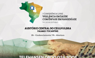 I Conferência Livre Vigilância em Saúde debaterá sobre Hanseníase 