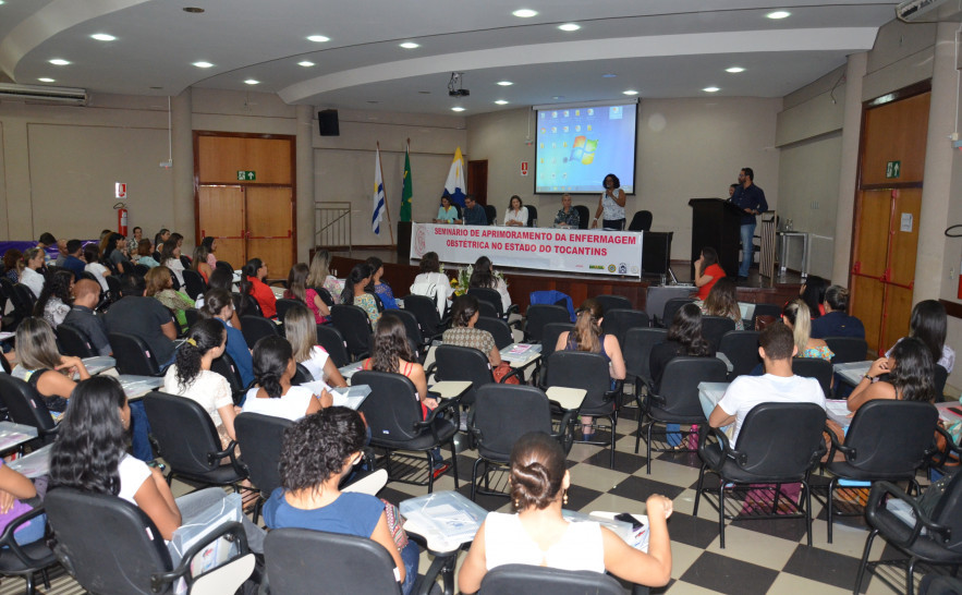 26-04-2016 - II Seminário de Aprimoramento da Enfermagem Obstétrica do Estado do Tocantins