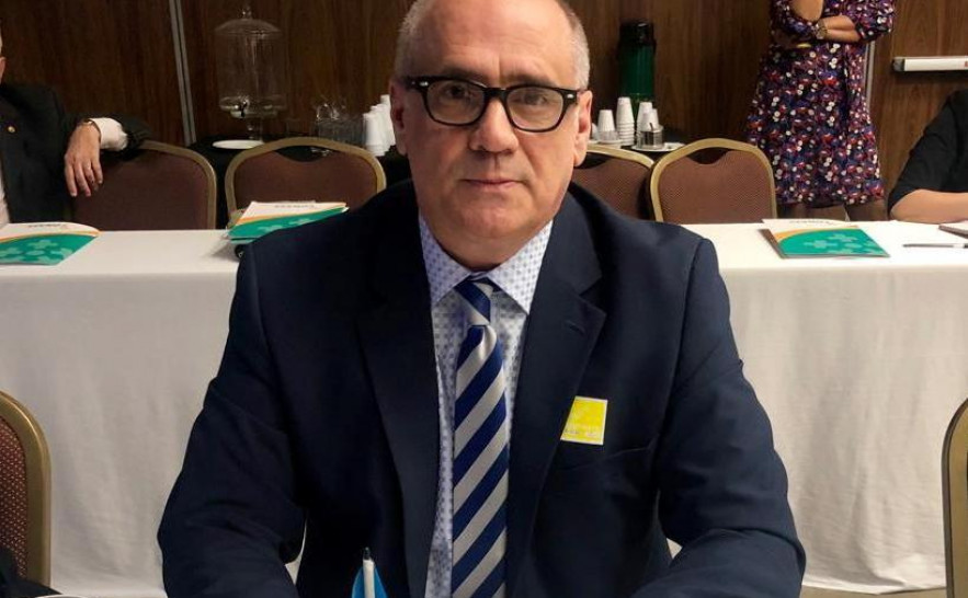 O subsecretário de Estado da Saúde do Tocantins, Edgar Tollini participa da 9ª Assembleia do Conselho Nacional de Secretários de Saúde, em Brasília.