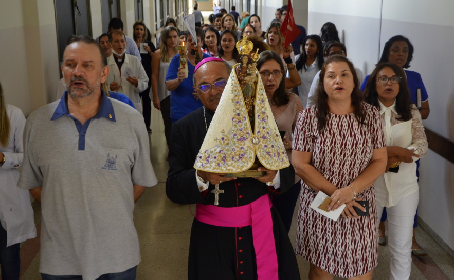 Círio de Nazaré é recebido no HGP