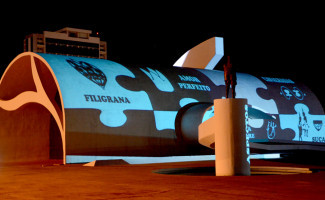 Show de luzes e projeção mapeada encantam com ícones do Tocantins