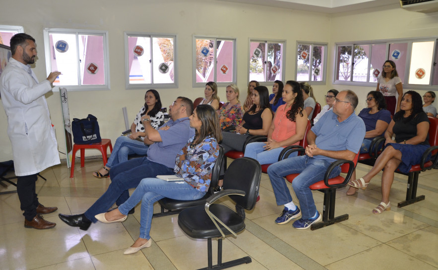 Palestra com doadores de sangue aconteceu no Hemocentro 