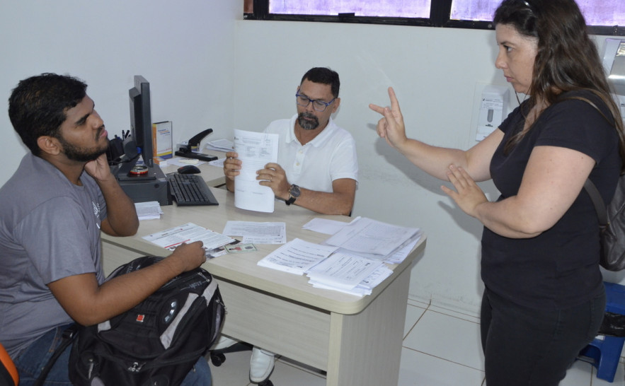 Alunos Curso de Libras e Letra da UFT doam sangue no Hemocentro de Porto Nacional