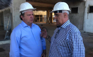 Governador Carlesse fiscaliza reinício das obras do Hospital Geral de Gurupi