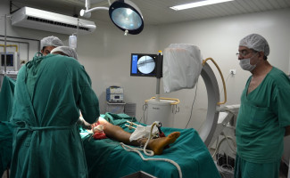 Em primeiro dia de mutirão no HGP, são realizadas 16 cirurgias ortopédicas