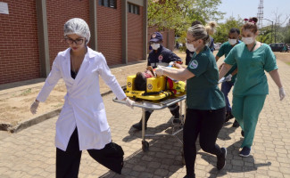 Simulação atesta preparo da equipe multiprofissional do HGP