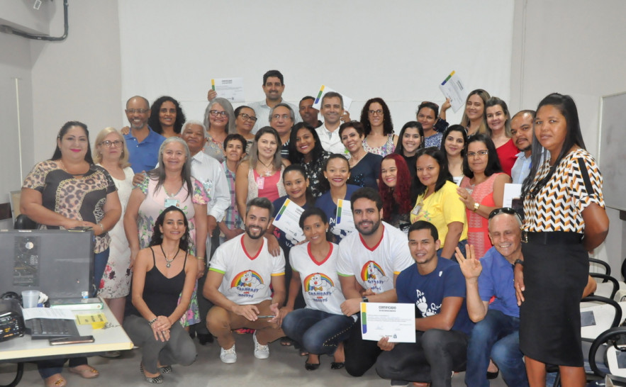 Voluntários recebem homenagem do Setor de Humanização do HGP.