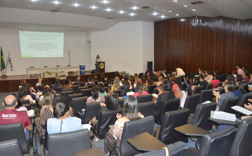Reunião Macro Regional Campanha Vacinação Sarampo 