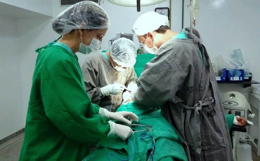 Mutirões foram realizados no Hospital de Referência de Miracema, nos dias 15, 16 e 17 deste mês