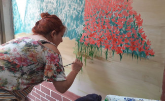 Arte leva esperança e tranquilidade aos pacientes do HGP