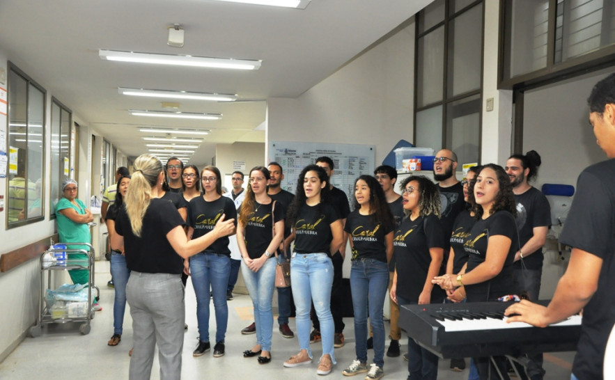 Coral da Ulbra no HGP 
