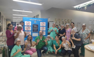 HGP realiza Campanha do Adorno Zero no ambiente hospitalar