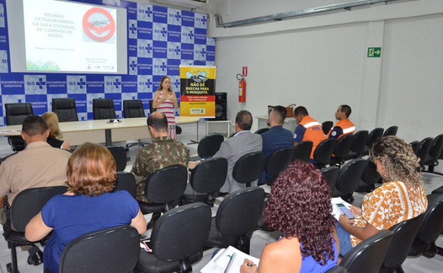 Um dos intuitos do encontro é que cada instituição presente na reunião, verifique qual ação pode realizar para promover o combate à proliferação de doenças causadas pelo inseto.