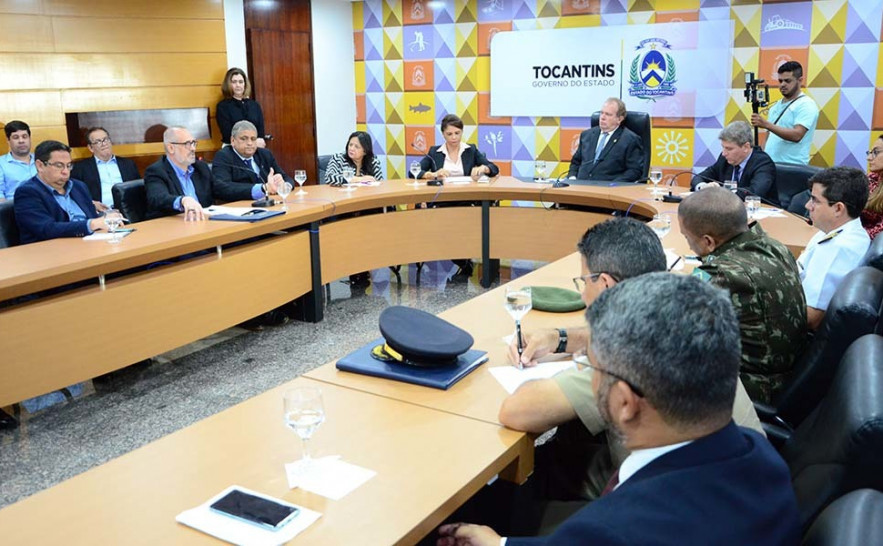 Governador Mauro Carlesse destacou que o Estado está preparado para lidar com a situação 