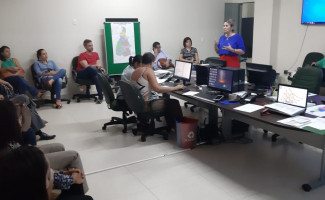 Saúde treina equipe do COE para notificações do Covid-19
