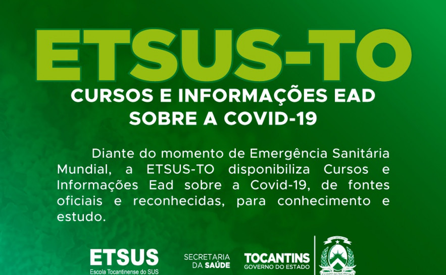 Escola Tocantinense do SUS trás informações segura à população